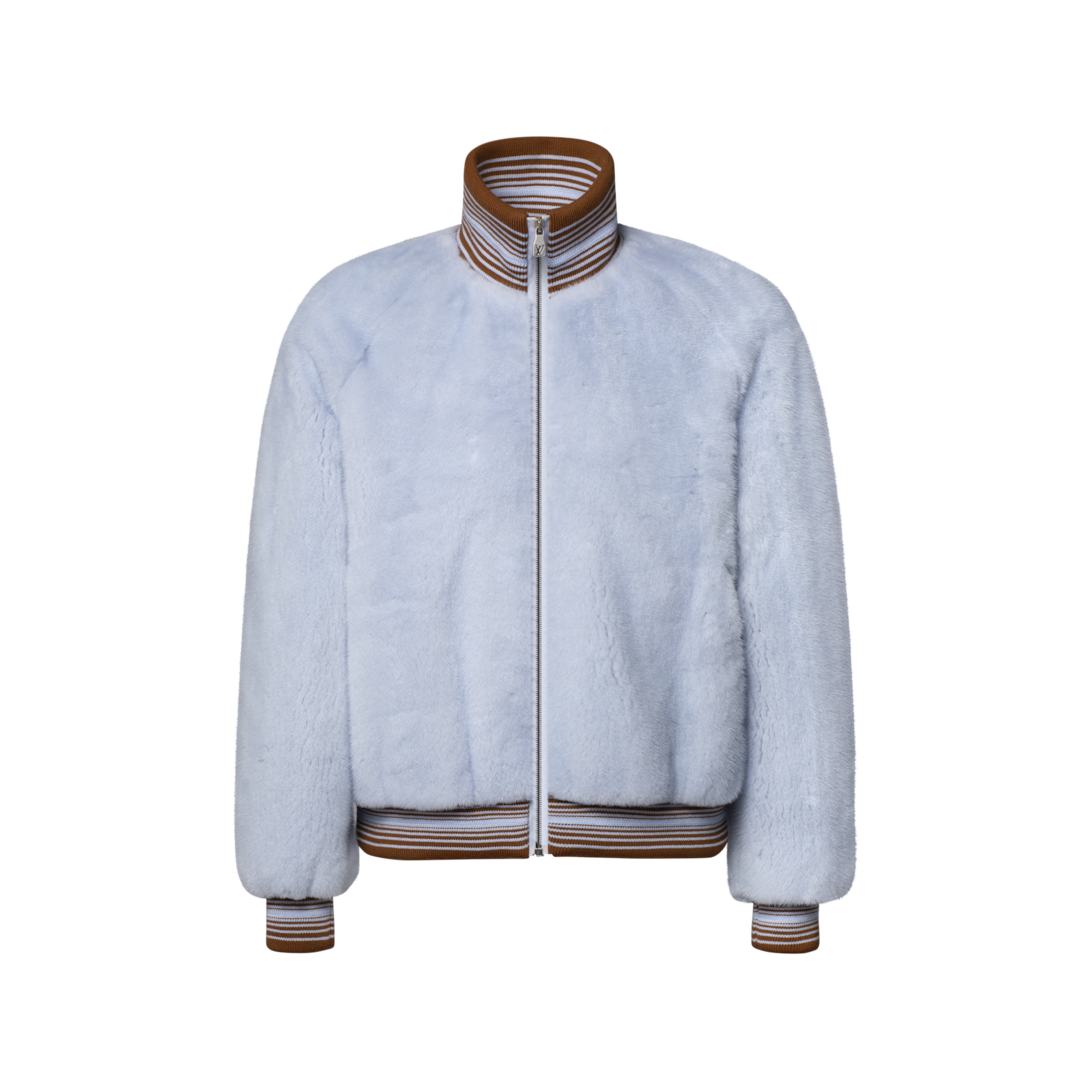 Mink Zippered Blouson - Luxury Outerwear and Coats - Ready to Wear